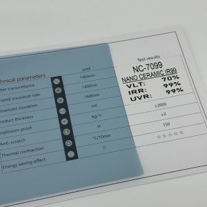 Customizable Car Window Solar Film VLT70% High Precision For Longterm Use