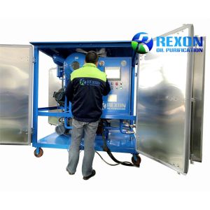 Transformer Oil Purification Filter Machine with Electric Heating 3~5Pa Vacuum