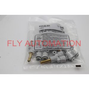 SMC KQ2U06-99A PBT Push To Connect Tube Fitting Plug In Wye 6 Mm Tube Od White