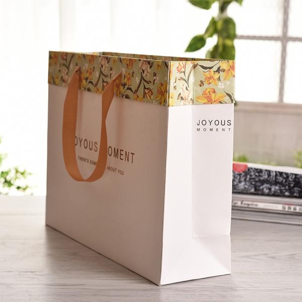 Recycled Kraft Paper Gift Bag with Zipper Top 10x8 Inch