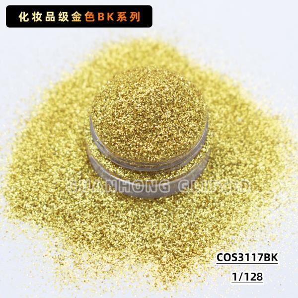 Personalized Golden Glitter Powder POPULAR Choice for DIY Nails Bridal and Cosplay Makeup Holiday Decoration