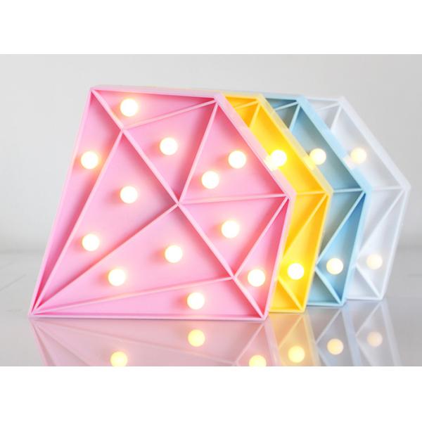 Shining diamon led shape light led marquee lights
