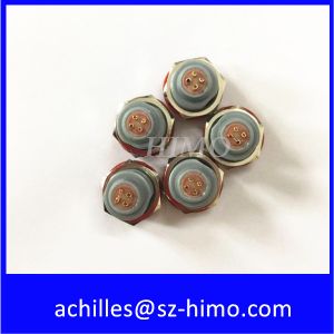 push pull 4pin lemo plastic circular connector PAG PKG female panel mount
