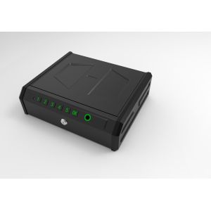 Electronic Portable Handgun Case with Biometric Indentification Safe Security