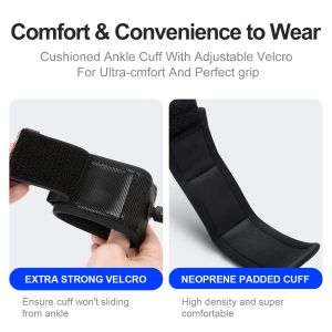 Single Layer Padded Wrist Strap Surfing Leash Cuff for Lakes Rivers Needs