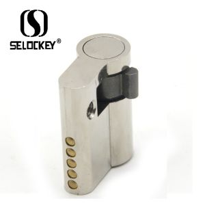China 54mm Half Open Full Brass Cylinder Euro Spec Locks on sale