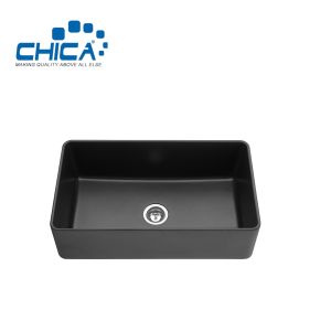 China Artificial Quartz Stone Kitchen Sink Composite Quartz Stone Kitchen Sink Granite Composite Sink For Apartment on sale