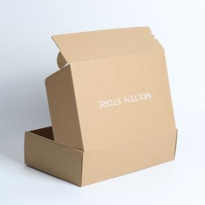 Corrugated Zipper Paper Box Eco-friendly and Durable Packaging for Small