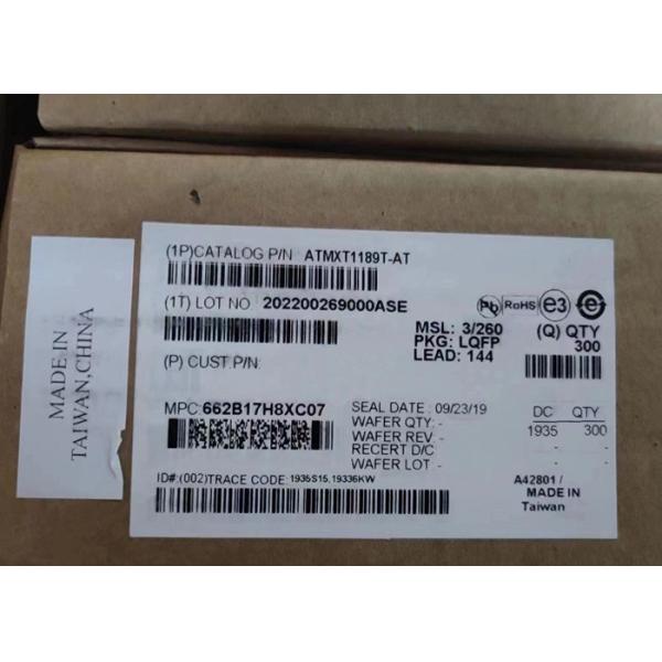 Quality Integrated Circuit Chip ATMXT1189T-AT Automotive Touch Screen Controllers LQFP144 wholesale