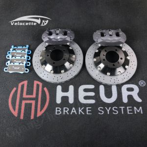 China HEUR Porsche carbon ceramic brake discs For Boxster GTS(981) 3.4L Customize 380*28mm Rear Set on sale