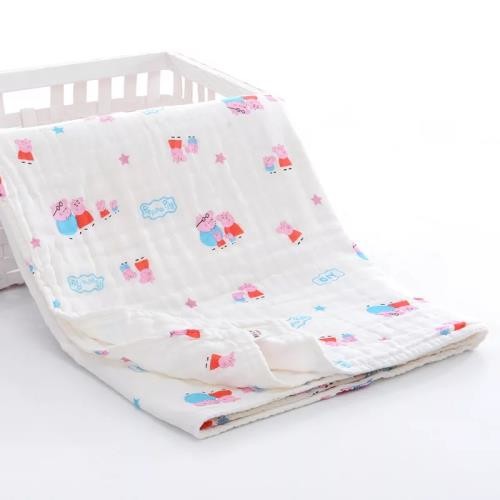 Quality Solid Muslin Receiving Blankets 70 Percent Bamboo Customized Layer Ultra Soft wholesale