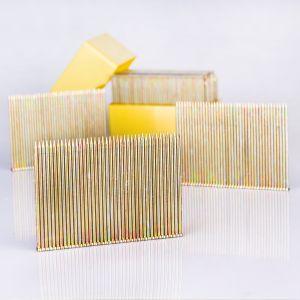 China 6mm Brad Nailer Flat Head Wood Decorative Nails Smooth Shank Type on sale