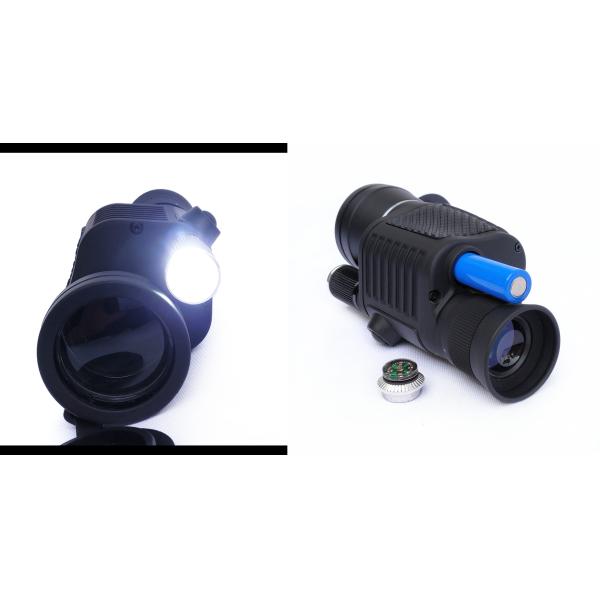 FMC High Powered Monocular Scope 12x40 Light Compass For Travel