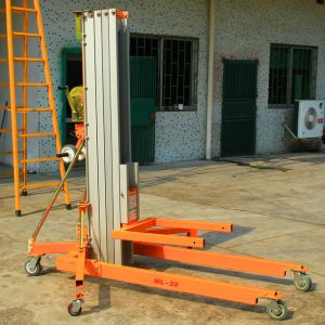 Vertical Aluminum Alloy Material Lifting Platform For Versatile Window Cleaning