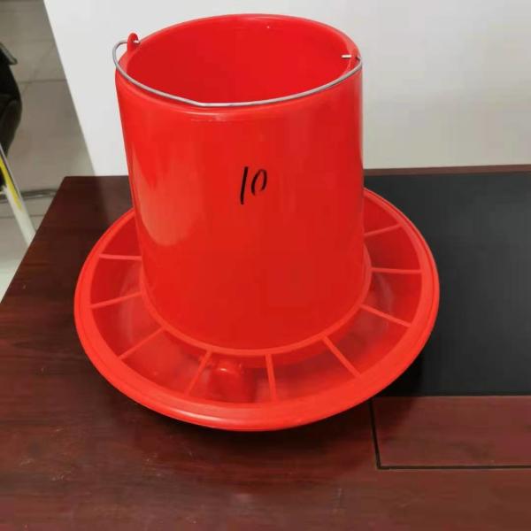 Quality Manual Plastic 10kg Poultry Chicken Feeder For Chicken House wholesale