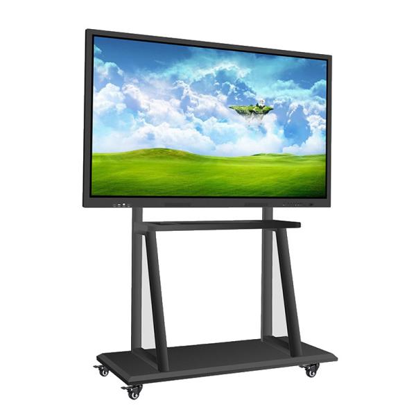 Quality NEW 4K UHD 86" Dual System Conference IR Touch Kiosk Support Wireless Mirroring wholesale