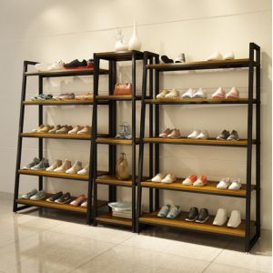 Hat / Bag / Shoe Display Rack Elegant Non Toxic Materials For Retail Store Shop
