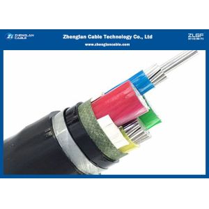 0.6/1KV 4C underground Armoured power cable （AL/CU/PVC/XLPE/NYBY/N2XBY) Nominal Section:4*1.5~4*400mm²
