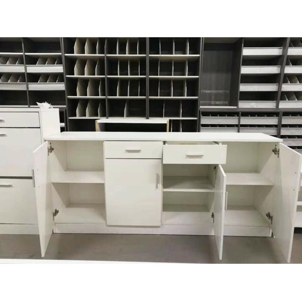 Ventage Style Laminated Particle Board TV Stand For Flat Screens Custom Made