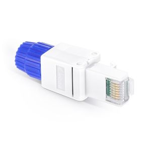 Networking Cat6A UTP Keystone Adapter for Easy Internet Plug Network RJ45
