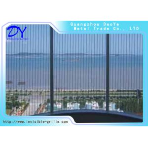 Anti Rust Invisible Grills For Balcony 304 316 Protection Stainless Steel Wire