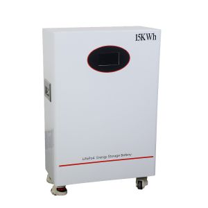 6000 Times Deep Cycle Stand Type 15KWH Lithium Iron Battery With 5 Years