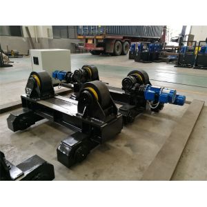 Motorized Travel 5T Pipe Welding Rotator PU Wheel Conventional Tank Turning