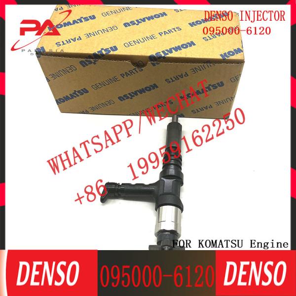 Quality High quality new PC650-8 Diesel Engine 6D140 Common Rail Fuel Injector 095000-6120 wholesale