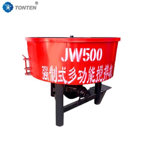 Quality Concrete Pan Mixer Machine 500l Pan Type Concrete Roller Mixer wholesale