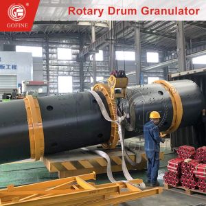 Large Output And Rotary Drum Fertilizer Granulating Machine Capacity 3-5T/H