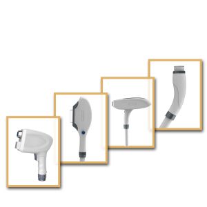 DPL4 Multi Functional Laser 4 Handpiece Hair Reduction Machine Easy To Operate