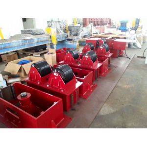 Hydrulic 20T Lifting Pipe Welding Rollers With 150mm Lifting Stroke