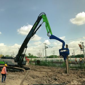 Efficient 2.3T Pile Driver: Handles 12m Concrete Piles with High Versatility