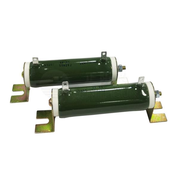 Round Shape Wire Wound Braking Resistors Enamelled High Power Tubular