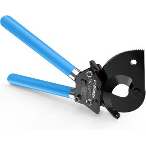 Cheap Practical Ratchet Cable Cutter Tool Up To 600 MCM 300mm2 Blue Color for sale
