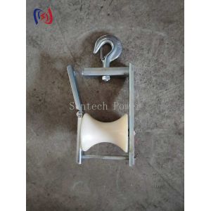 Aerial Cable 120 X 130mm Conductor Stringing Blocks Stringing Roller Block For