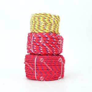 High Quality Durable Mooring Cords Plastic Thread Braided Package Rope
