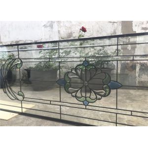 Laminated Tempered Patterned Glass , Door Window Patterned Glass Panels
