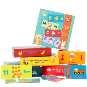 Educational Toy Intelligence Letters/traffic Cognition Puzzle Wooden Numbers