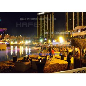 RGB Inflatable LED Lights Aero / Muse For Event Space Lighting