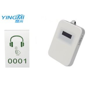 Digital Tour Guide Headphone System , Audio Tour Devices For Universities