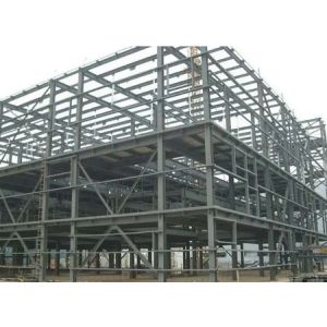 Modular Steel Prefab Frame Structure Building Earthquake Proof Autocad