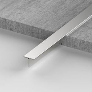 15mm 20mm Stainless Steel Tile Trim T-Shaped 201 304 Edging 6 * 8