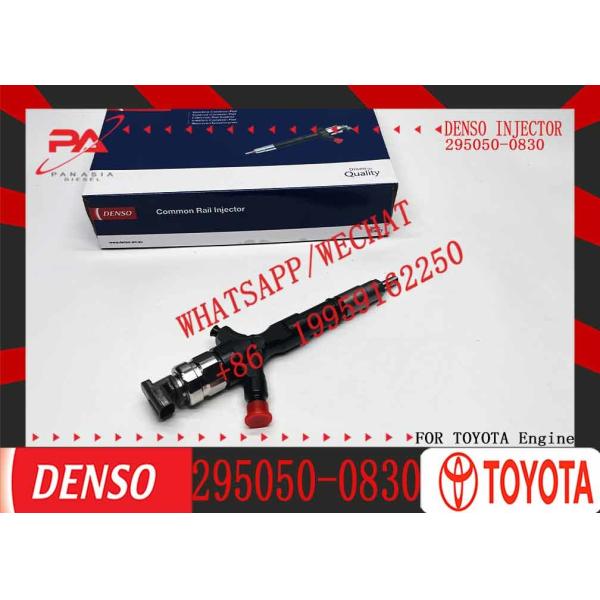 High quality Hot sale New Diesel Fuel Injector 295050-0830 For Toyota Dyna 1KD