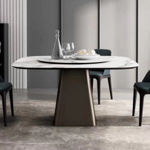 Italian Luxury Design Home Furniture Sintered Stone Ceramic Marble Dining Table