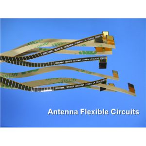 Polyimide 0.5mil Flexible PCB Board With Yellow Coverlay
