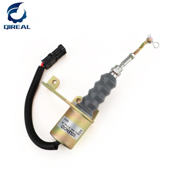 Quality for  excavator spare parts 12v shut off solenoid valve 3974947 SA-3742-24 SD008A2 wholesale