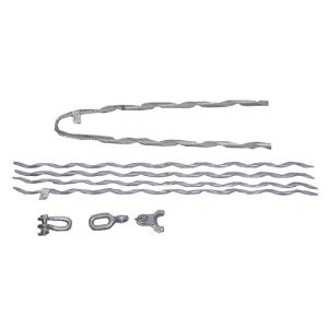 100m Preformed Dead End Clamp For Short Span ADSS Fiber Cable