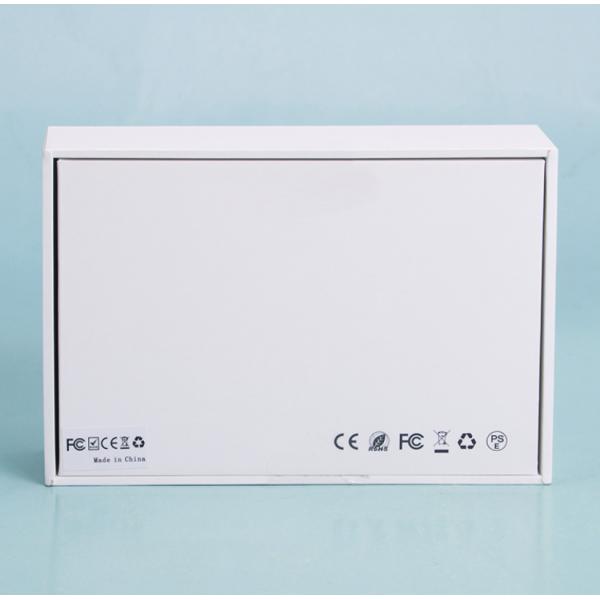 AI Paper White Cardboard Gift Boxes With Lids EVA Insert