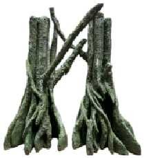 Cheap Customizable PU Aquarium Wood Stump For Reptile Terrarium Background SL-M14A for sale